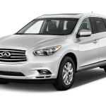 מבחן דרכים לרכב יוקרה אינפיניטי QX60